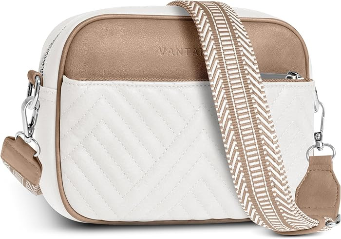 Vantamo Crossbody Bags For Women with Anti-Pickpocket Clip, Premium Purses for Women, Adjustable ... | Amazon (US)