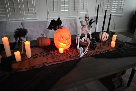 Halloween table 

#LTKSeasonal #LTKHalloween #LTKhome