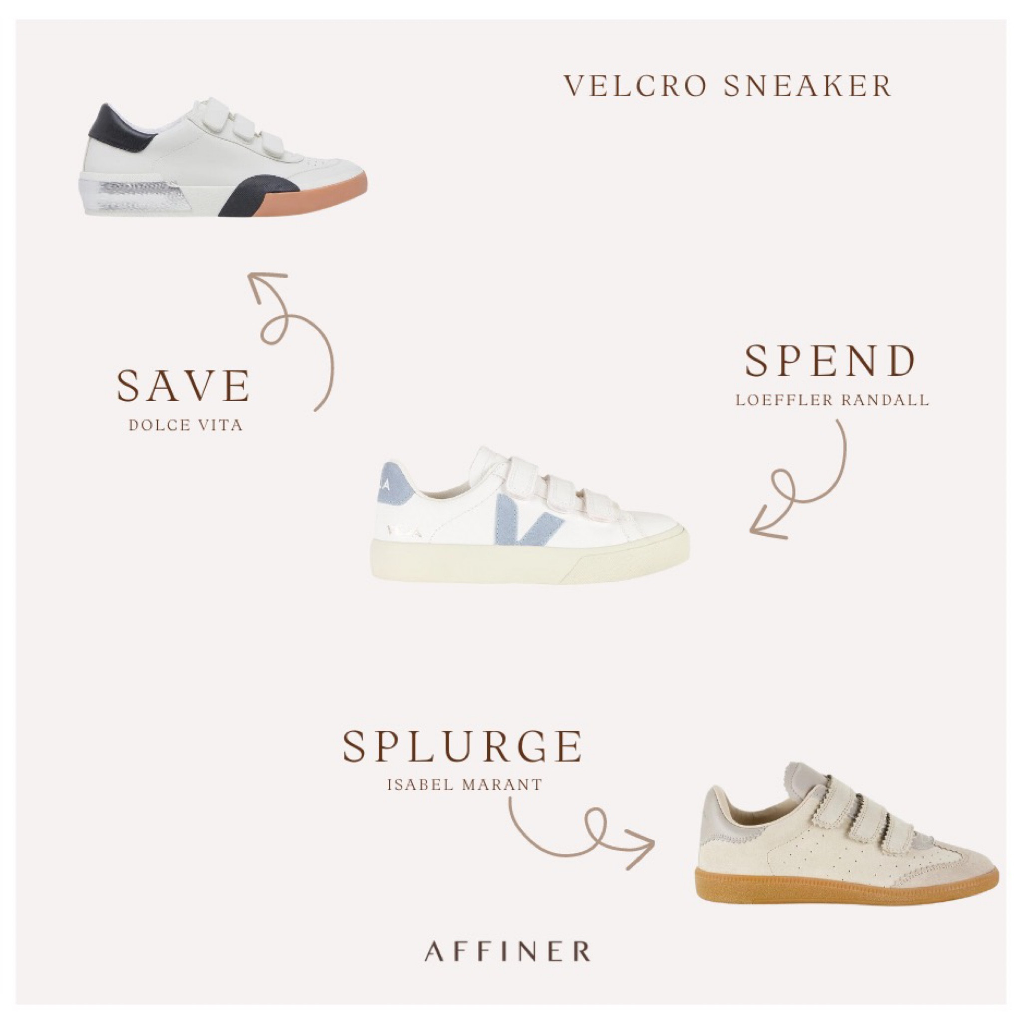 Save, spend, splurge - sneaker edition 🤍

#LTKSeasonal #LTKFind #LTKshoecrush
