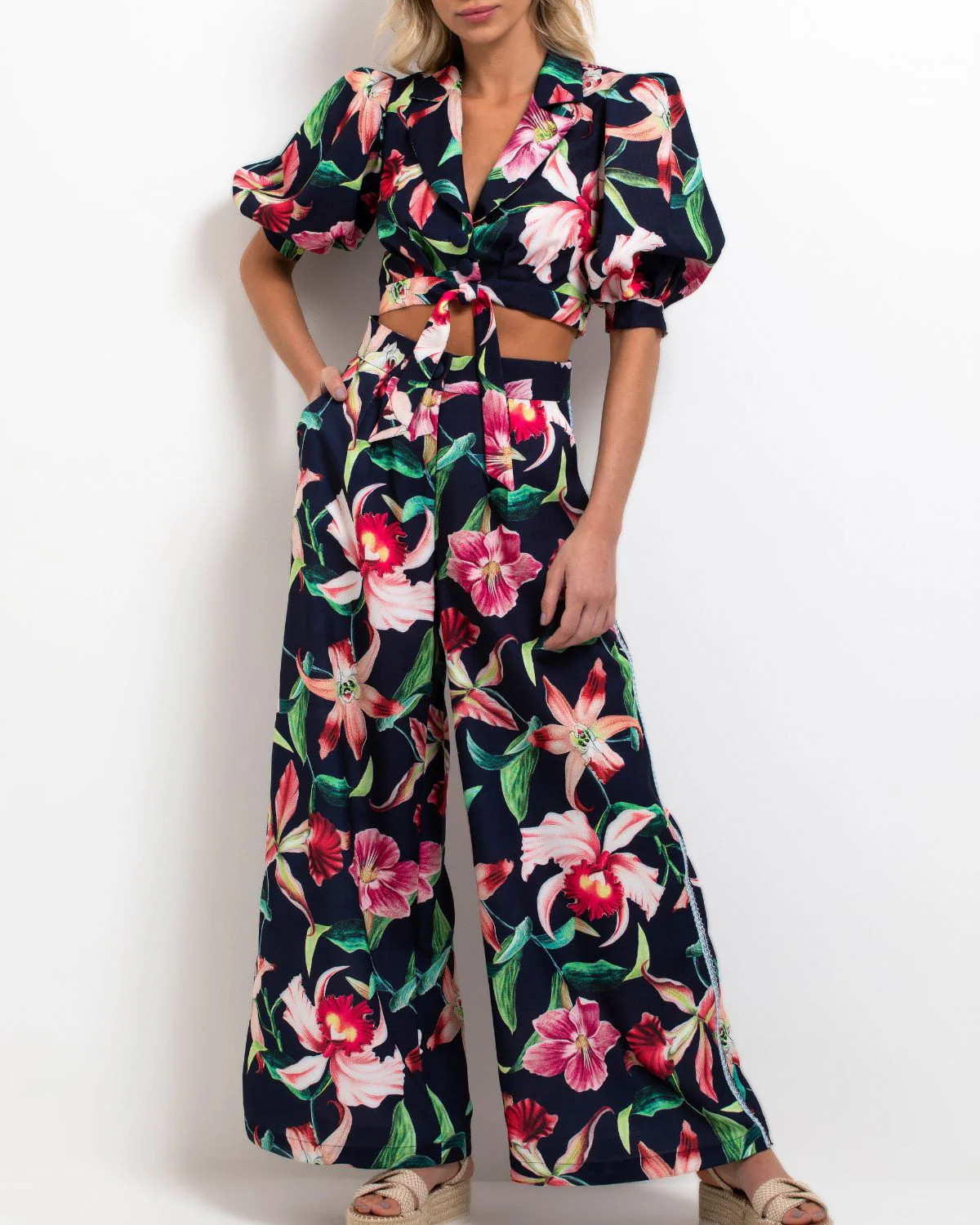 Laelia Wide Leg Pant | PatBO