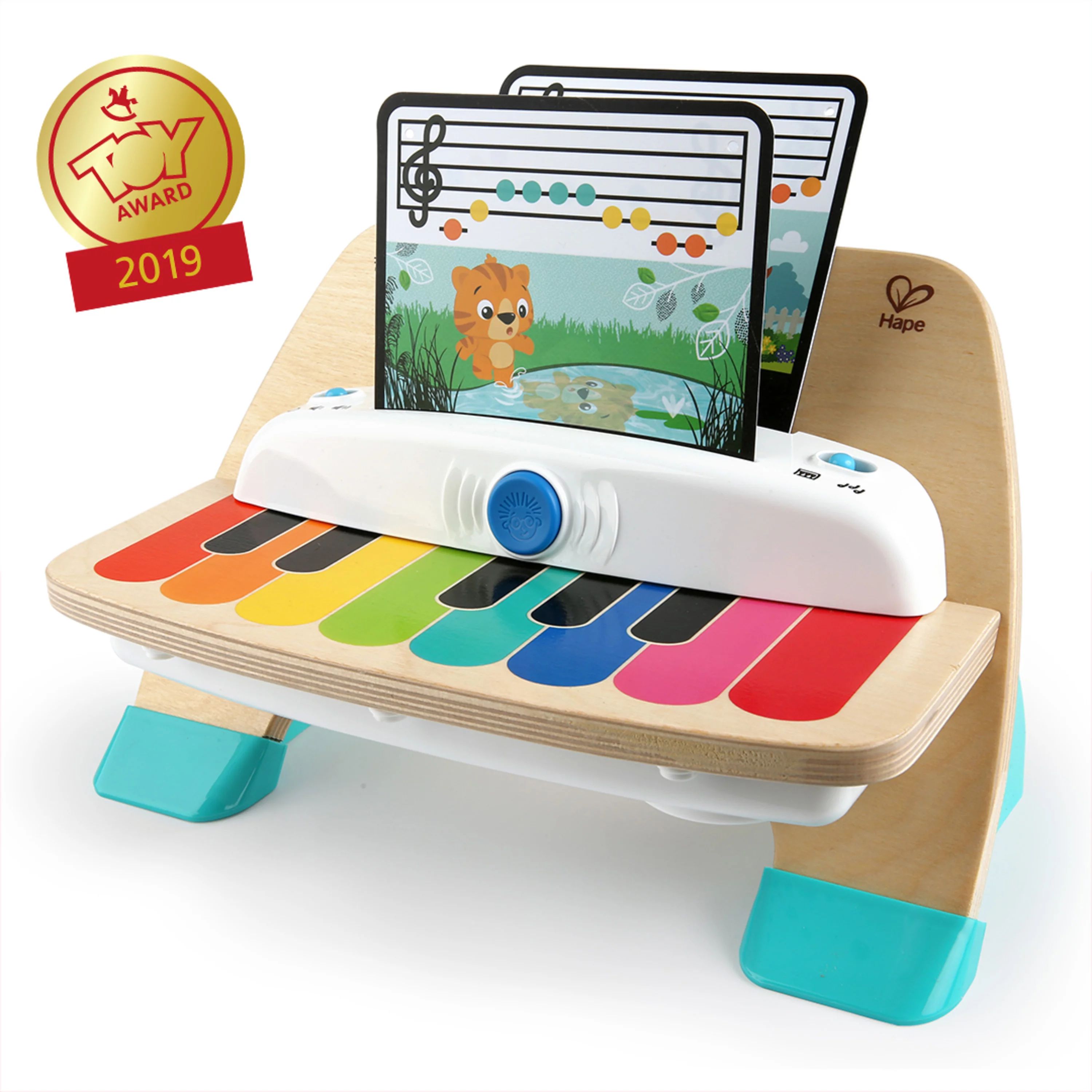 Baby Einstein and Hape Magic Touch Piano Wooden Musical Toddler Toy Age 6 Months and Up - Walmart... | Walmart (US)