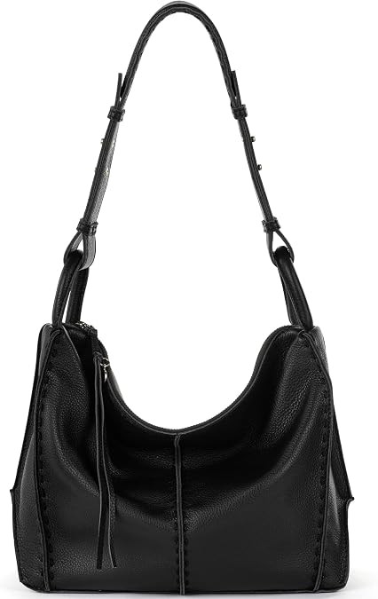 The Sak Los Feliz Hobo Purse - Premium Large Leather Women's Handbag for Everyday & Travel - Dura... | Amazon (US)