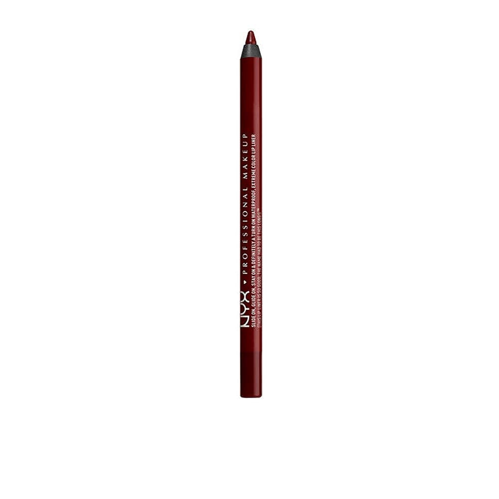 NYX PROFESSIONAL MAKEUP Slide On Lip Pencil, Lip Liner - Dark Soul (Deep Wine Red) | Amazon (US)