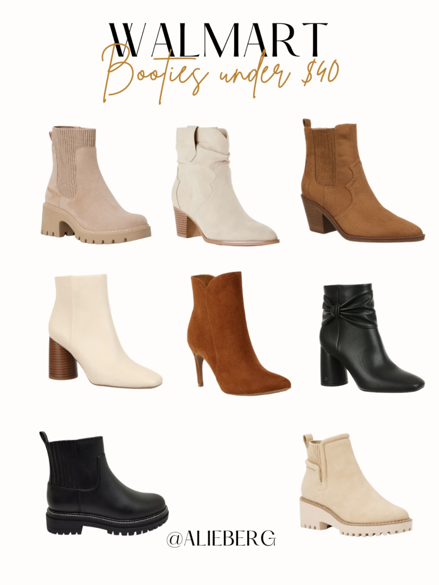 Walmart Booties under $40!


Walmart fall fashion, Walmart shoes, Walmart boots, Walmart booties, shoes under $50

#LTKSeasonal #LTKstyletip #LTKfindsunder50