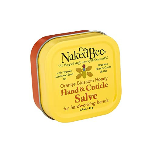 The Naked Bee Hand & Cuticle Healing Salve (1.5 oz/Sunflower, Beeswax & Shea Butter) | Amazon (US)