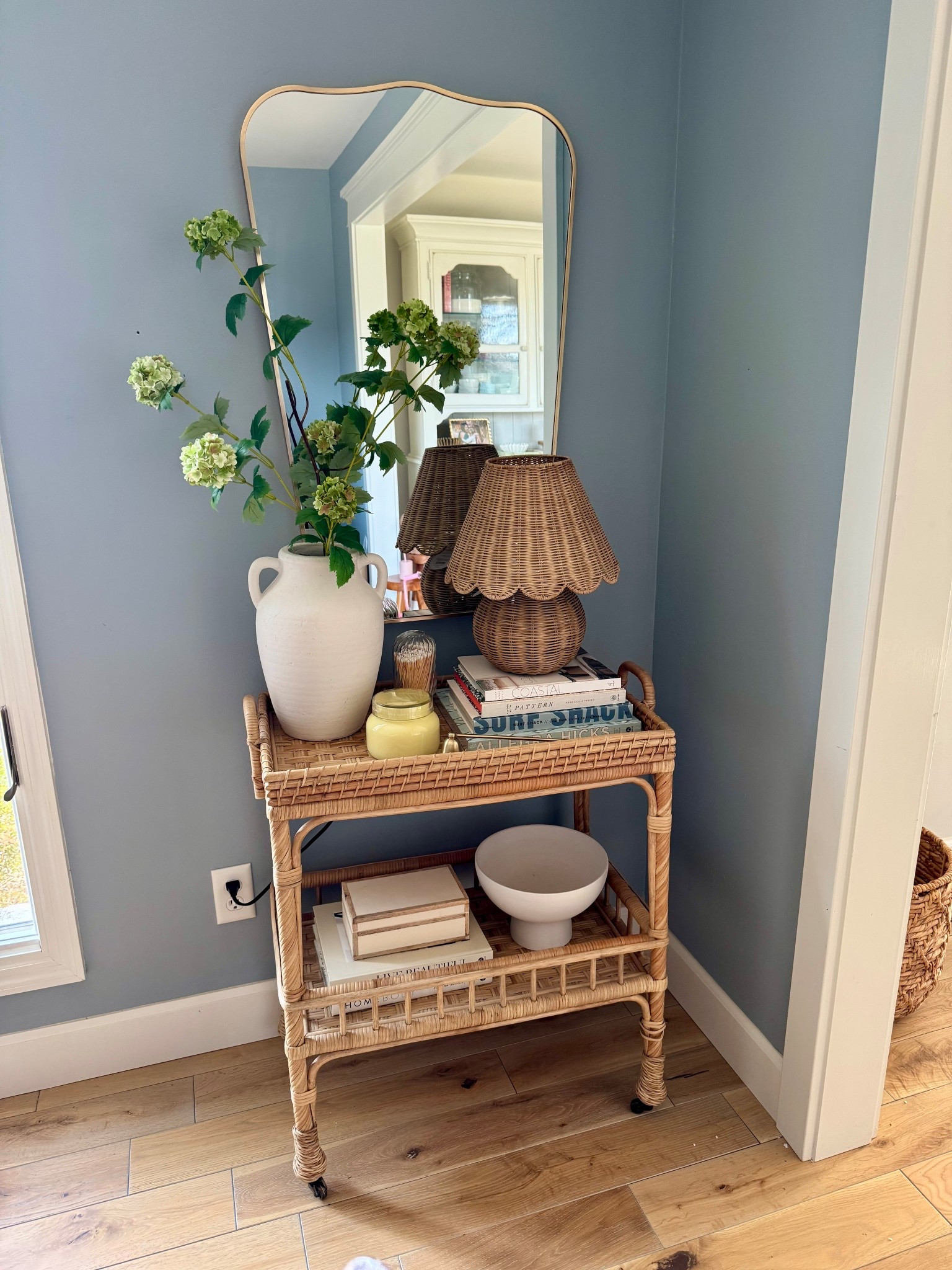 Bae cart styled fresh after Christmas came down. This candle is AMAZING. The citron color is what I am obsessed with right now and will probably continue into spring and summer for me 


#LTKdayinmylife #LTKHome #LTKFindsUnder50