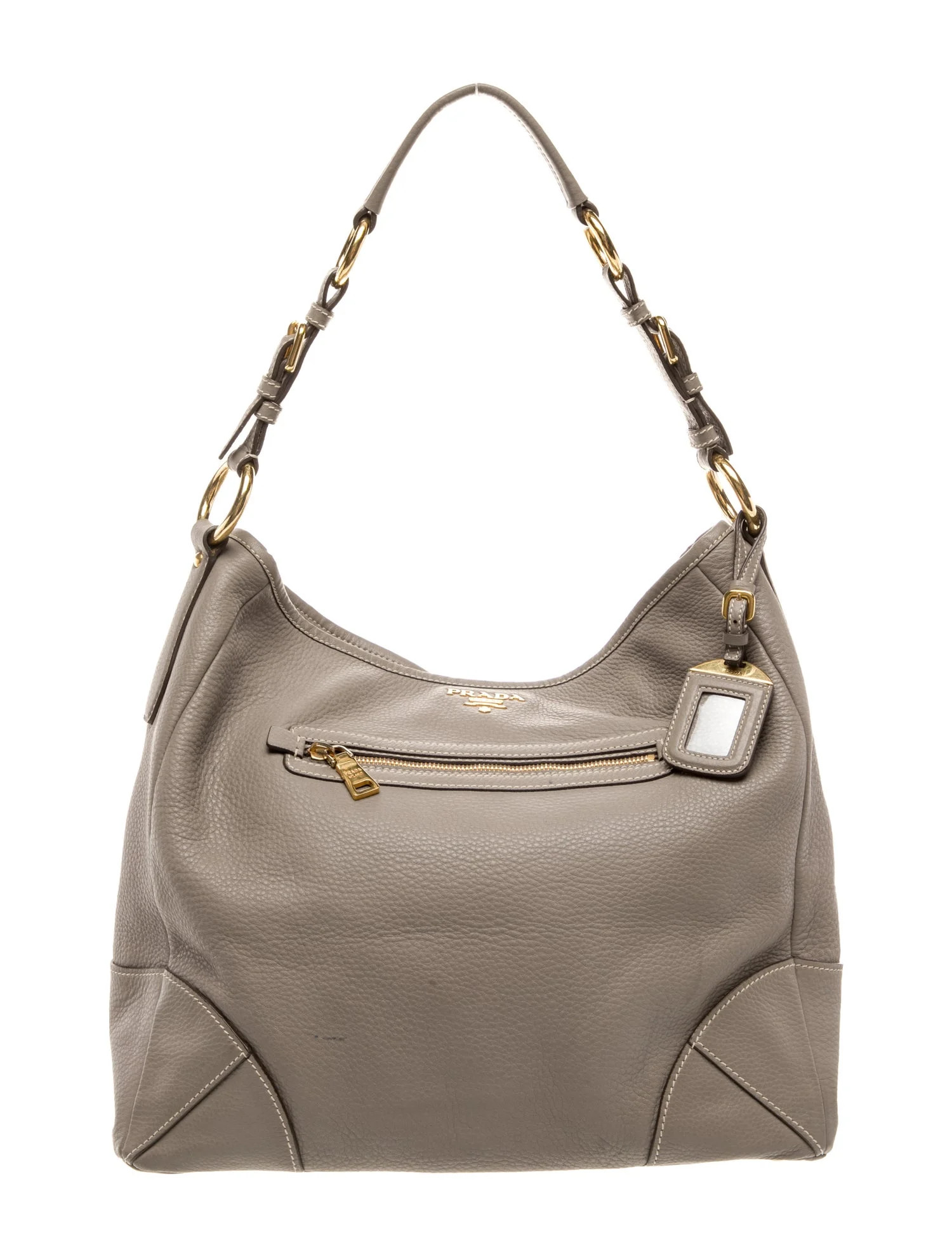 Vitello Daino Leather Hobo | The RealReal