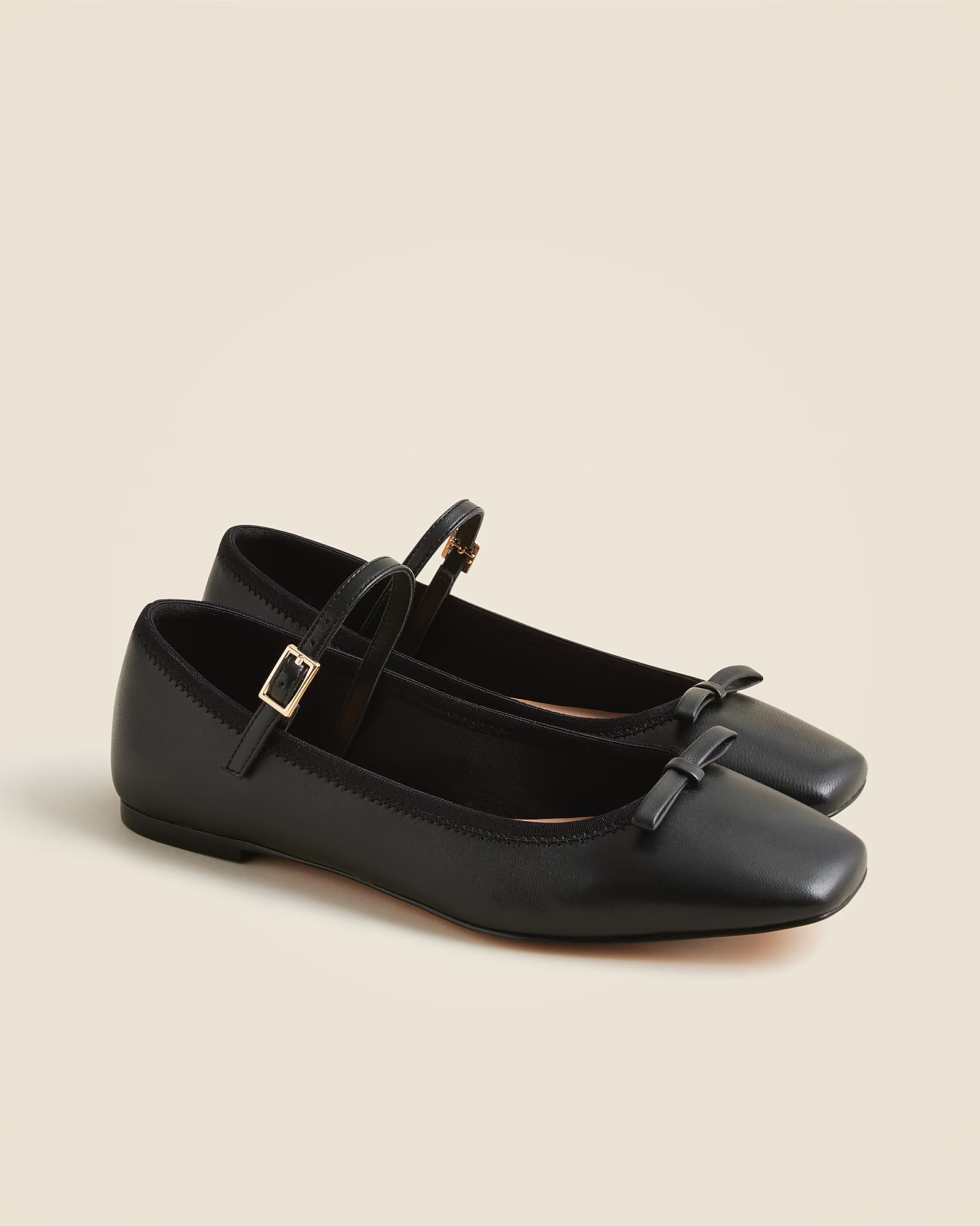 Quinn Mary Jane ballet flats in leather | J. Crew US