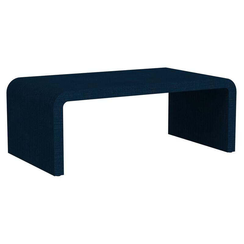 Kos Raffia Waterfall Coffee Table | One Kings Lane