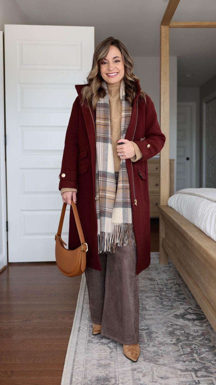Thanksgiving outfits by style! 

Casual in corduroy: 
Pants (Gap): petite 24 | tts | 10” rise | 28” inseam | fit is not the same as the stride jeans 
Coat (J.Crew): petite 00 | tts with room to layer 
Sweater (sold out) 
Boots (J.Crew): tts 
Bag (Quince) 
Scarf (Quince) 


My measurements for reference: I’m 4’10” and 105lbs. My bust, waist, and hip measurement is 32”, 24”, and 36”.

#LTKPetite #LTKHoliday #LTKSeasonal