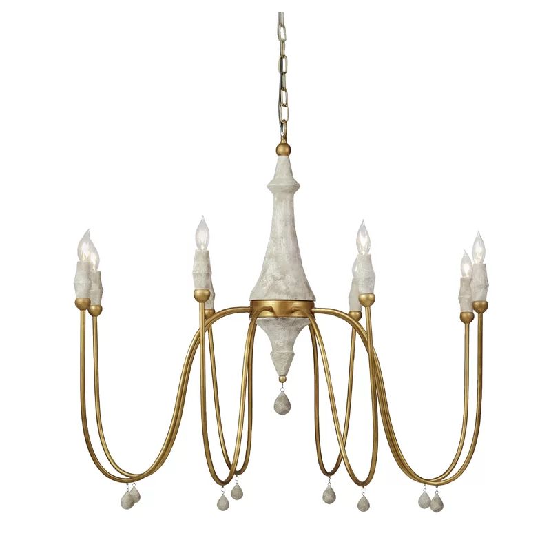 Clay 8-Light Chandelier | Wayfair North America