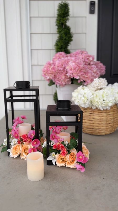 Links for these DIY floral lanterns! I have floral links from Michaels & Amazon. Linked some lanterns a lot like mine. Also linked my dress from Buddy Love! 

#LTKVideo #LTKhome #LTKwedding