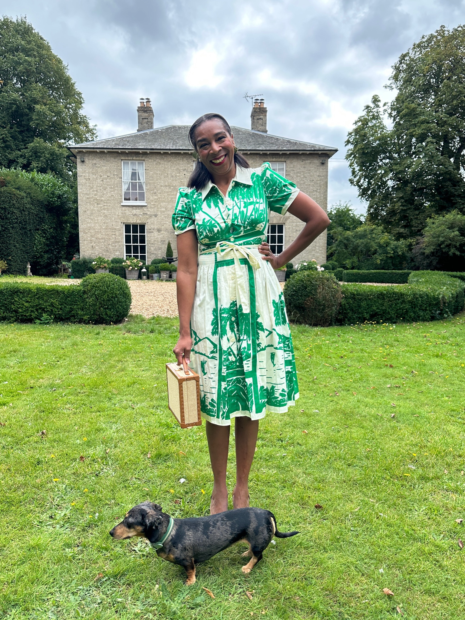 Kate Middleton Lk Ladies Dresses Lk Bennett Blue Floral Dress