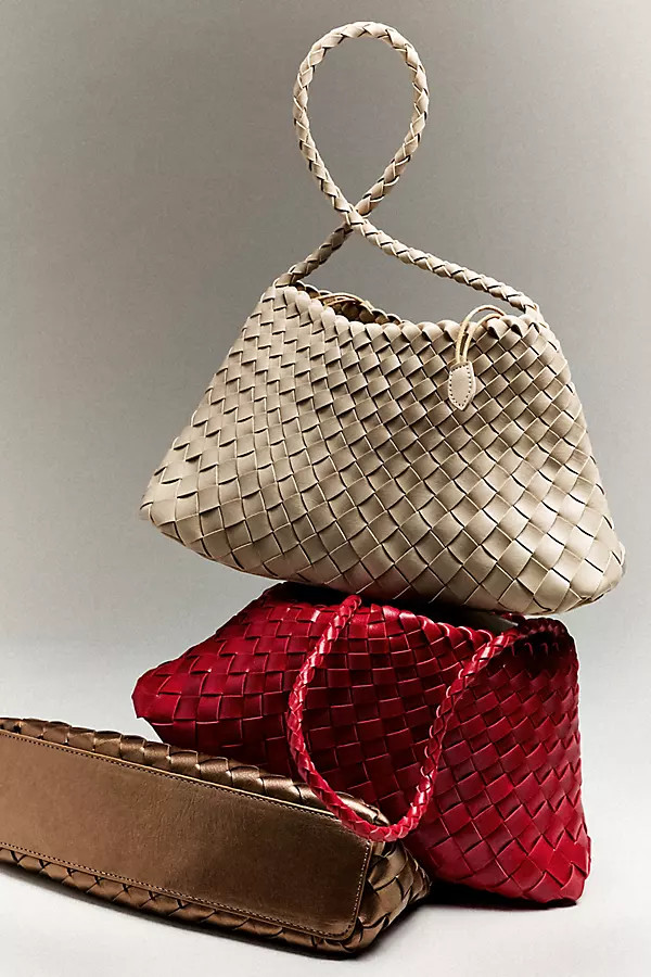 Calla Woven Shoulder Bag | Anthropologie (US)