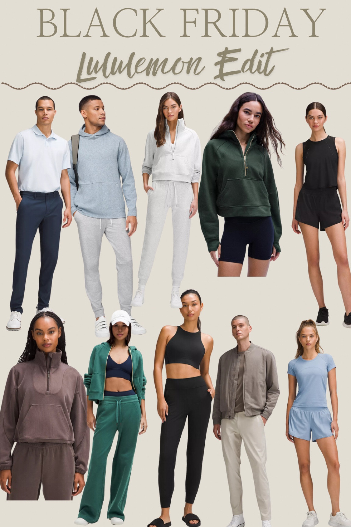 Lululemon on sale for Black Friday.

Gift guide for men, women, teens 

#LTKCyberWeek #LTKFindsUnder100 #LTKSaleAlert