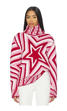 Perfect Moment Mia Sweater in Red & Pink from Revolve.com | Revolve Clothing (Global)