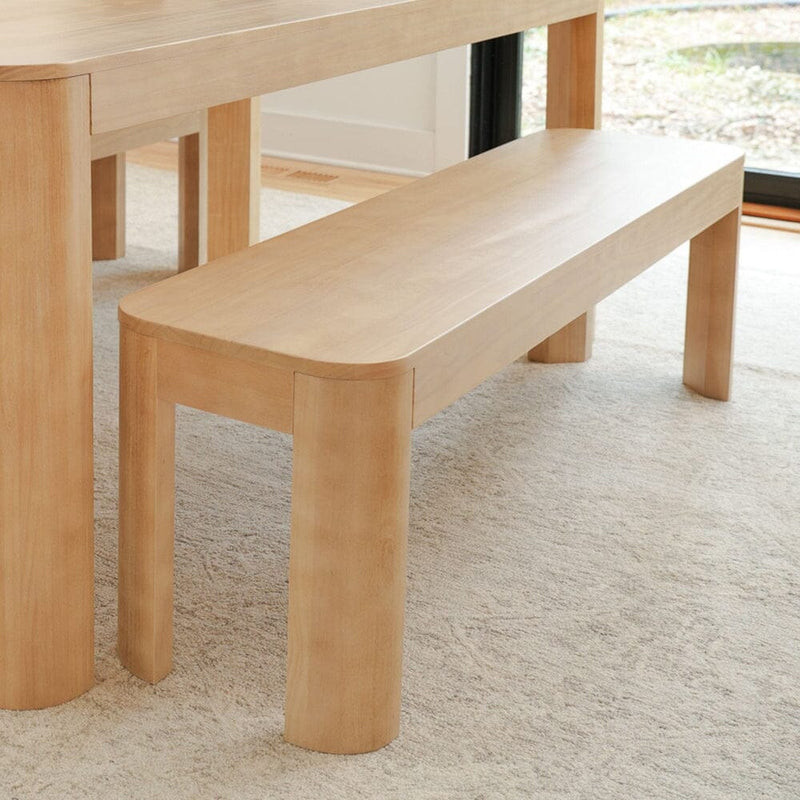 Contour Dining Bench - 58 | Plank+Beam