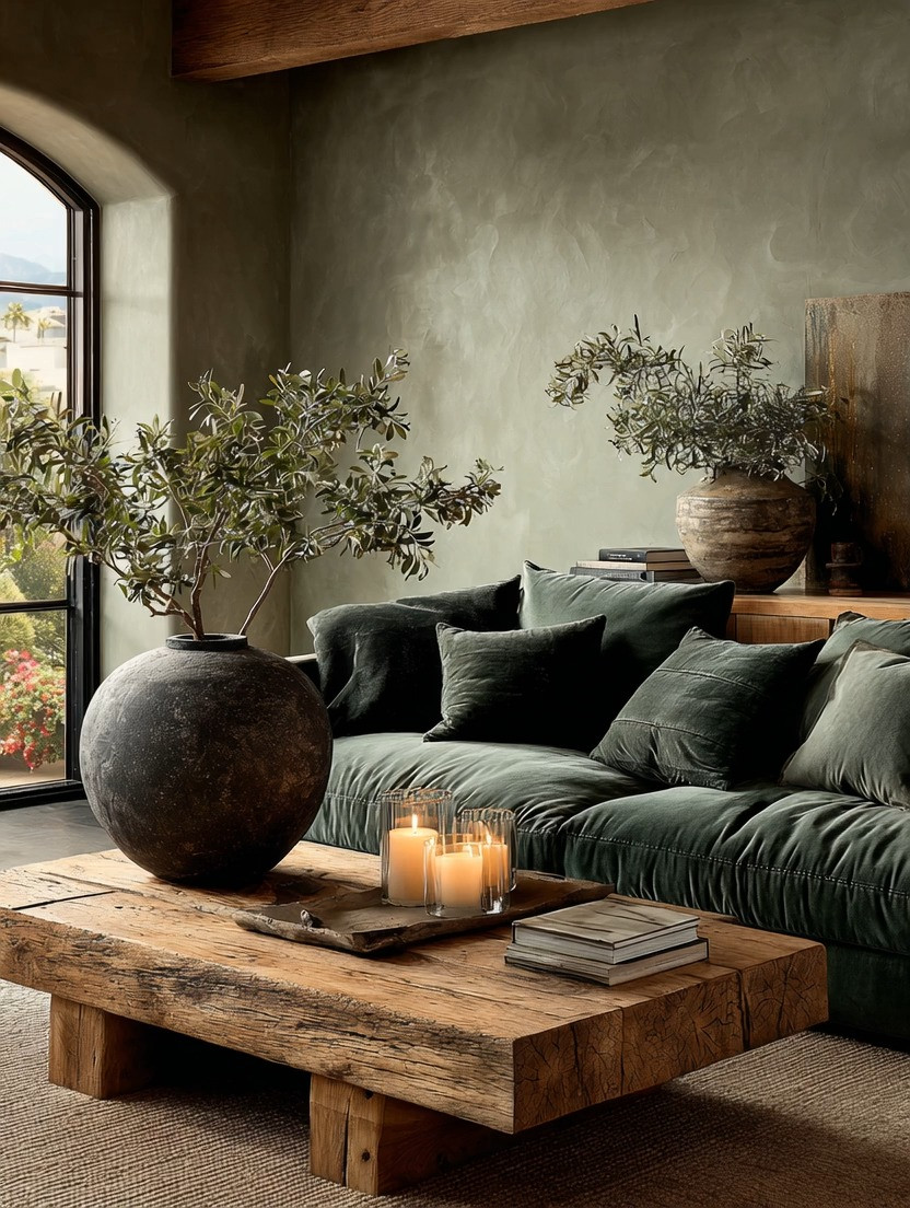 A natural wooden coffee table grounds everything.

If your space feels slightly overwhelming, too styled, or even a little disconnected, this is often the missing piece.

Not just any coffee table—
a solid, thick, wide wooden table with a natural finish.

It brings weight.
It brings balance.
It brings calm.

In a room with rich tones like deep greens, layered textures, or bold decor, wood acts as the grounding element that ties everything together.

And it’s not just about the look—it’s how you live around it.

This becomes your everyday surface:
– the books you reach for
– the candles you light in the evening
– the pieces you style intentionally over time

Some keep it minimal.
Some layer it with decor.
Some use it daily with laptops and coffee.

There’s no one way—just your way.

That’s what makes it personal.

Add a beautifully crafted wooden coffee table and you’ll feel the shift instantly.

Your space doesn’t just look styled—it feels grounded.

Explore our edit of solid wood, extra-thick coffee tables designed to anchor your entire living room.

#coffeetabledecor #livingroominspo #modernhome #interiorstyling #warmminimalism 

 #LTKHome