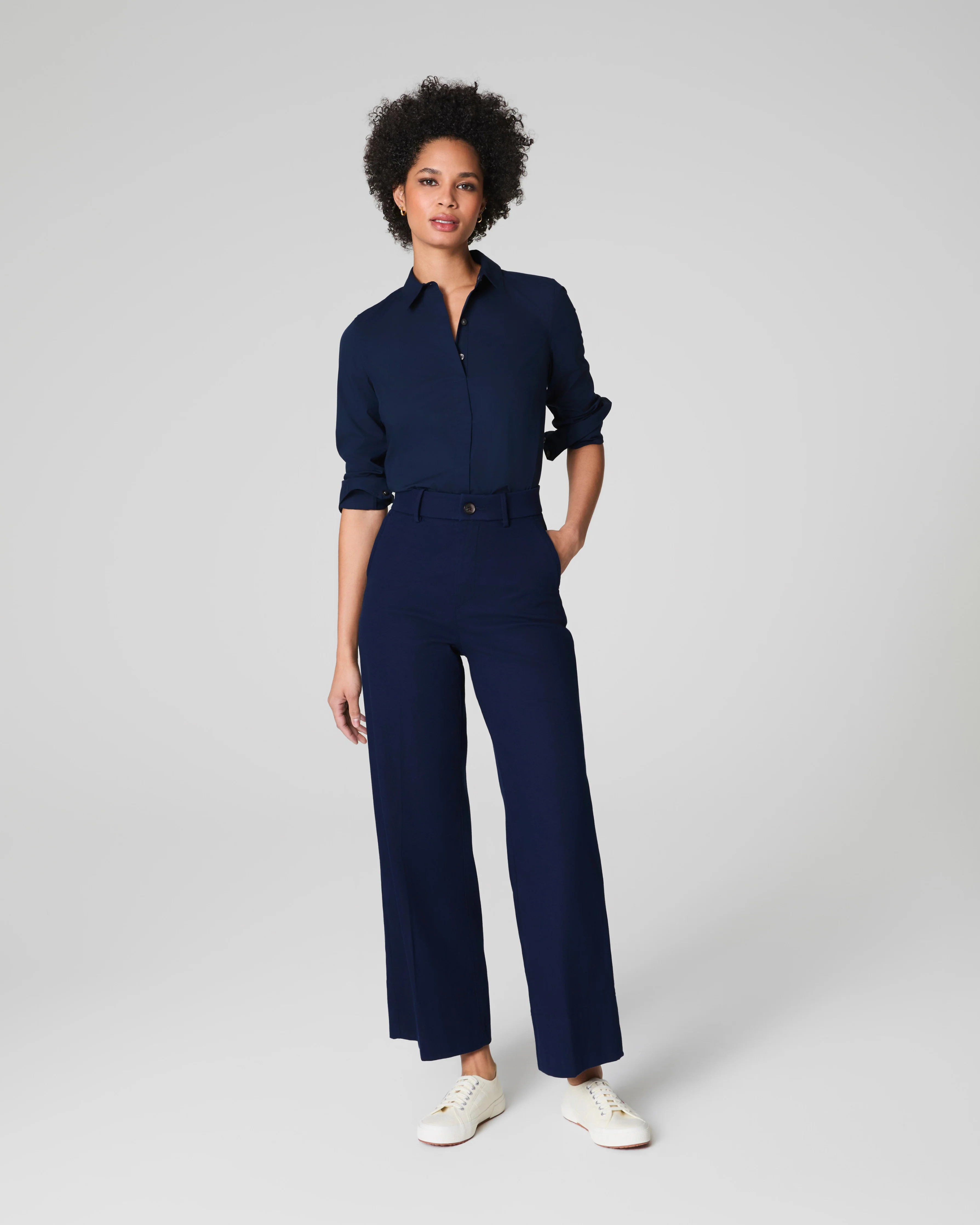 Cropped Wide Leg Pant | Spanx