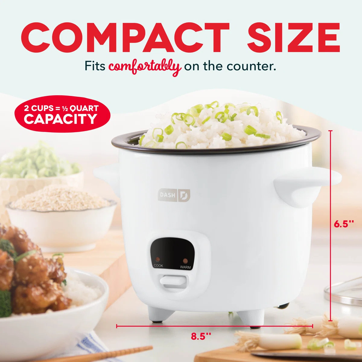 Dash 2 Cup Mini Rice Cooker | Wayfair North America