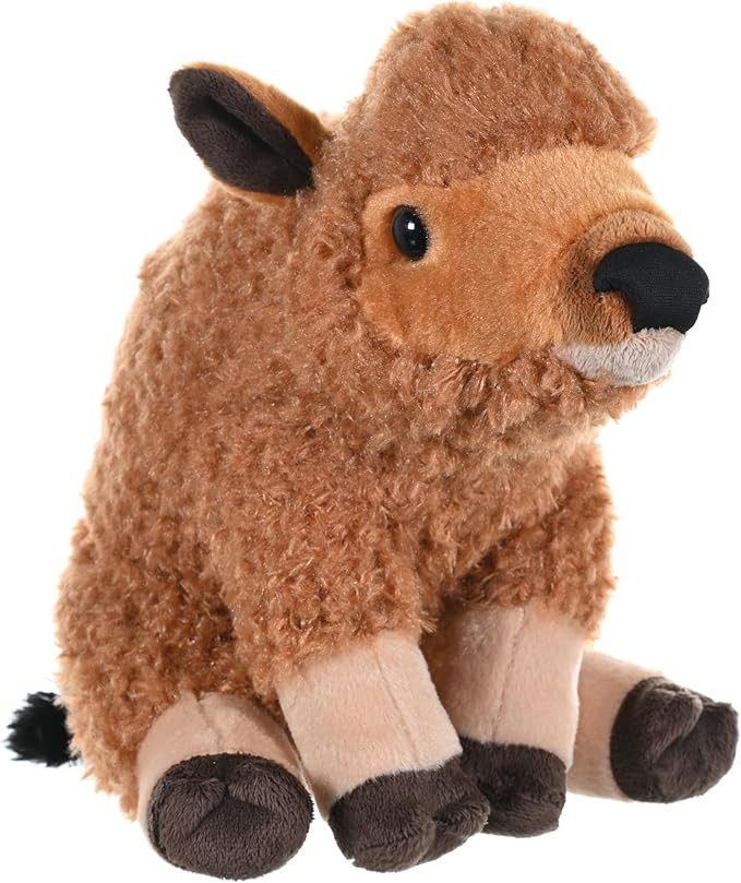 Wild Republic Bison Calf Plush, Stuffed Animal , Plush Toy, Gifts for Kids, Cuddlekins 12 Inches | Amazon (US)