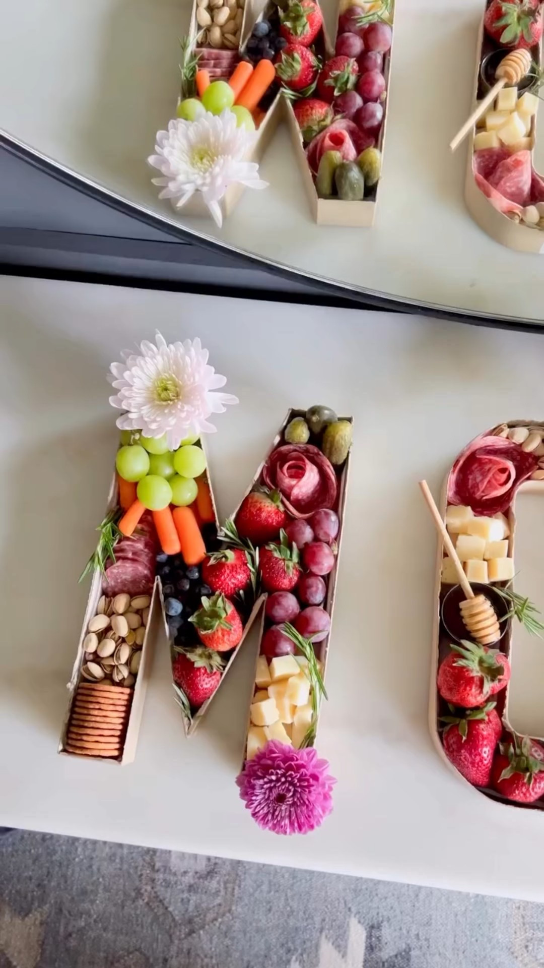 MOM—but make it charcuterie. These letterbox boards are such a fun way to serve up sweet + savory bites for Mother’s Day. Just cut, fill, and wow with goodies like salami, fruit, crackers, and blooms. A special touch that tastes as good as it looks!

#CelebrateMom #MothersDayIdeas #MothersDayBrunch
