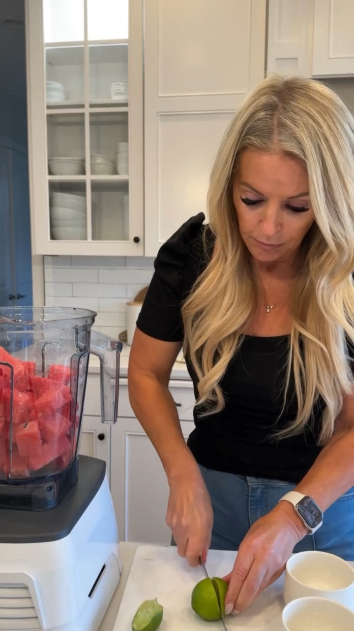 Used my vitamix to make some watermelon sorbet this week! This is the perfect kitchen gadget for all of your stay-cool recipes and summer entertainment needs. 🍉   

#LTKhome #LTKparties