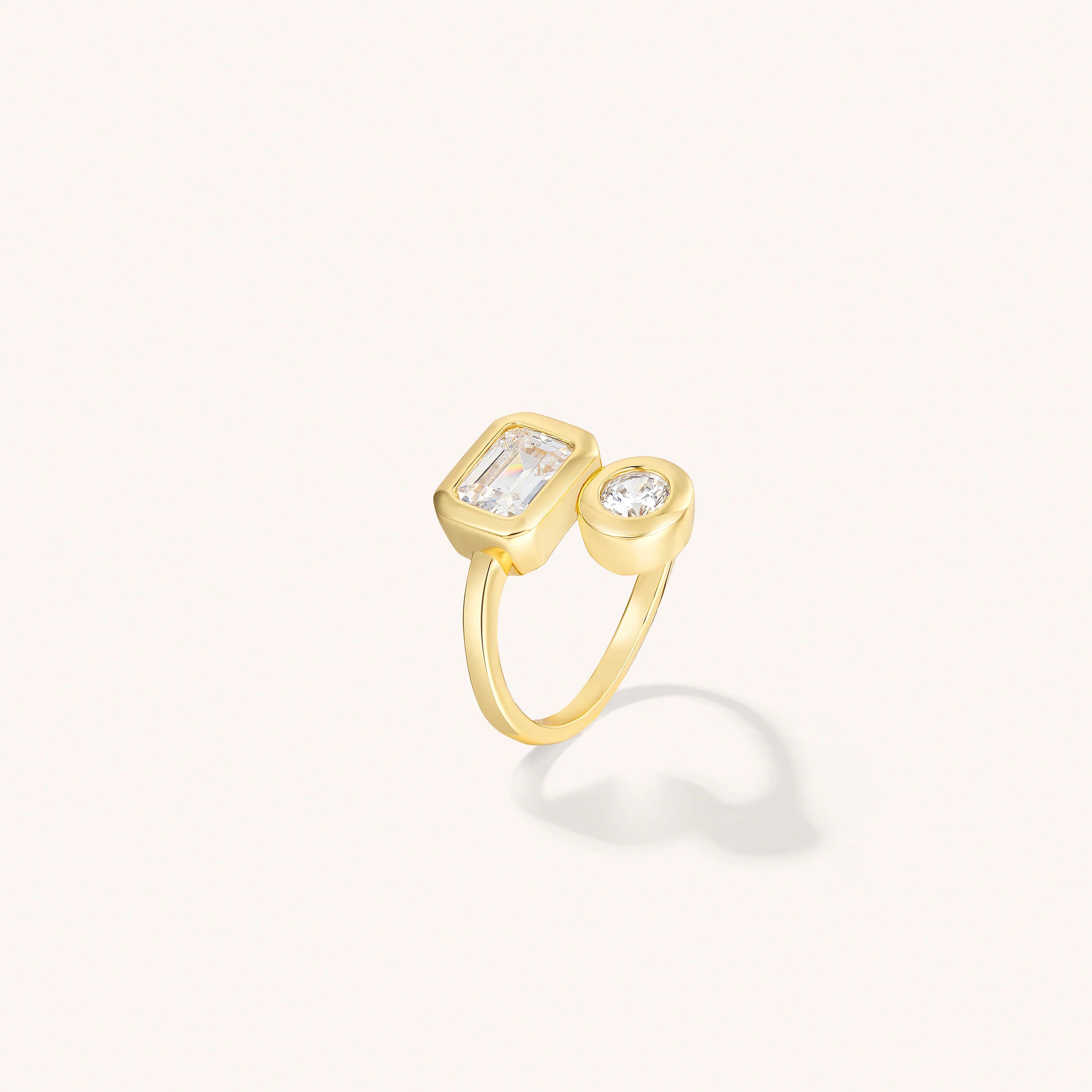 Geometric Duo Ring | Victoria Emerson