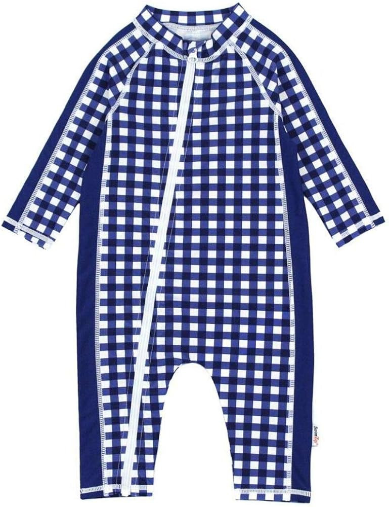 SwimZip Boys' Long-Sleeve UPF 50+ Swimsuit for Baby, Toddler, & Little Boys | Amazon (US)
