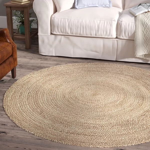 Fleuristes Hand Braided Jute Natural Area Rug | Wayfair North America