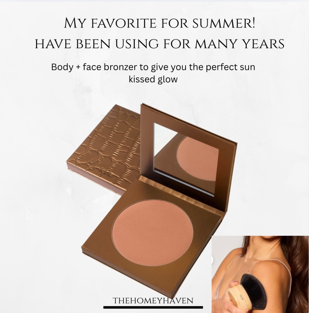 
I love using this when I head to the beach and even after I shower and head to dinner on a summer night at home or while on vacation….to put a nice little glow to look like I got Sun kissed because I actually sit under the umbrella the entire time whether I’m at the pool or the beach lol 

PS: there a matte version and regular shimmer version. Linked both options!!

Been a fav on mine for years and realized it almost out so I just ordered more and remembered to link for you guys! I share this every year! Loveeee

Nice Mother’s Day gift too!

Also in case you didn’t know, teachers get 40% off as do first responders and medical professionals! 

Vacation beach, beach vacation outfits, boxer, body bronzer, beauty, makeup, travel outfit, travel, pool days, date nights , date night outfits, Mother’s Day gift 

#LTKBeauty #LTKMothersDay #LTKTravel