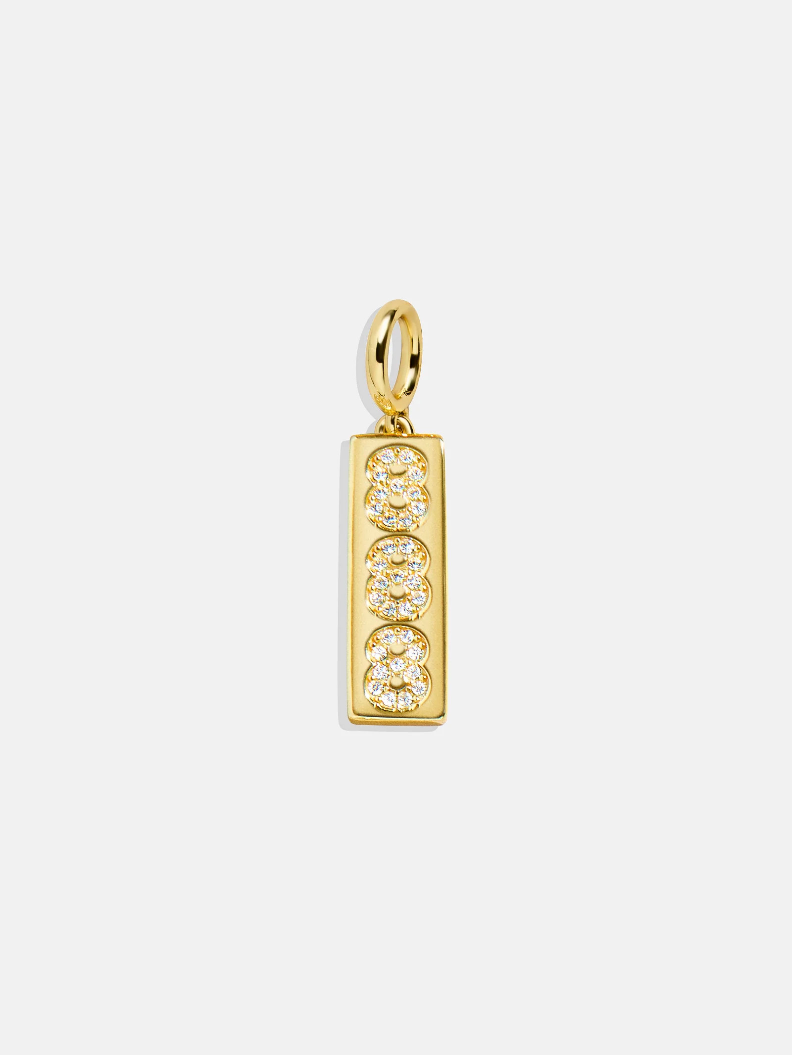 Angel Number Cluster Charm - 888 | BaubleBar (US)