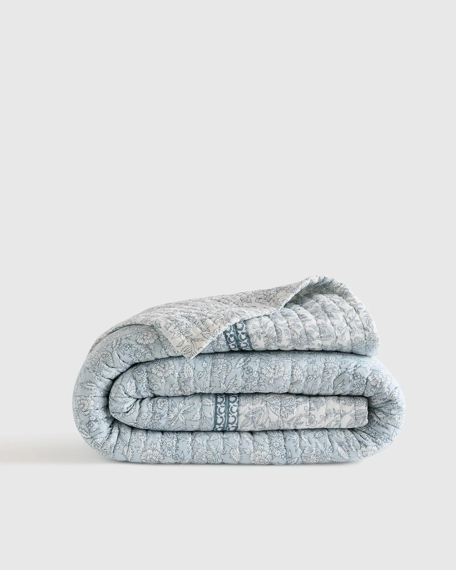 Organic Cotton Block Print Quilt | Quince