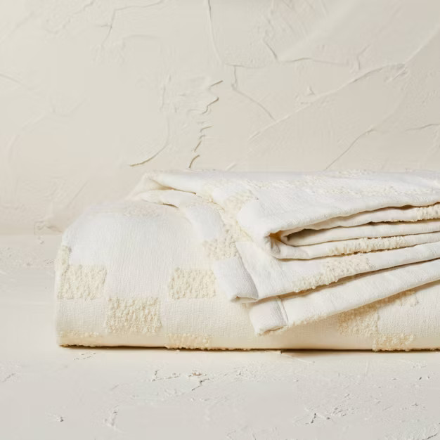 Chenille Bed Blanket Natural - Opalhouse™ designed with Jungalow™ | Target