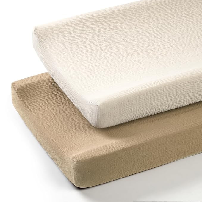 Termichy Muslin Changing Pad Covers: Baby Diaper Changing Table Covers - Changing Pad Sheets for ... | Amazon (US)