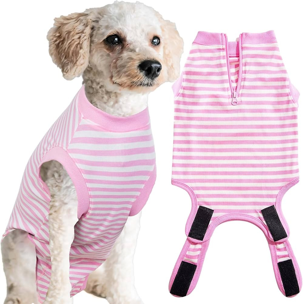 Wabdhally Dog Surgery Recovery Suit,Surgical Suit for Small Female Dogs Cats,Soft Combed Cotton,S... | Amazon (US)