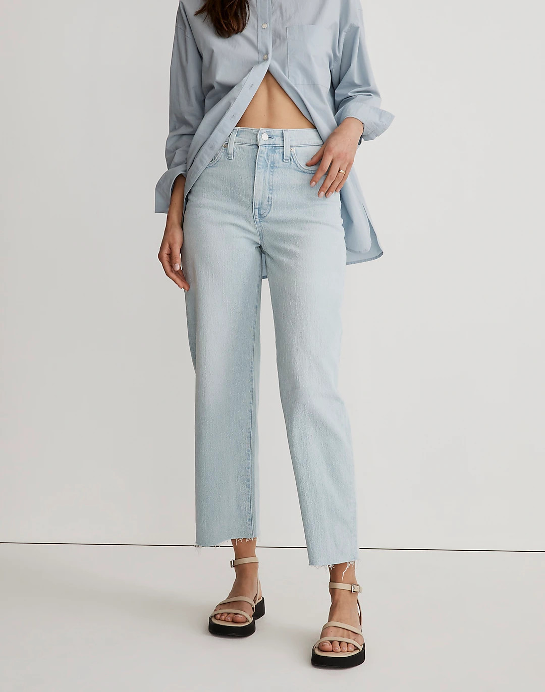 The Tall Perfect Vintage Wide-Leg Crop Jean | Madewell