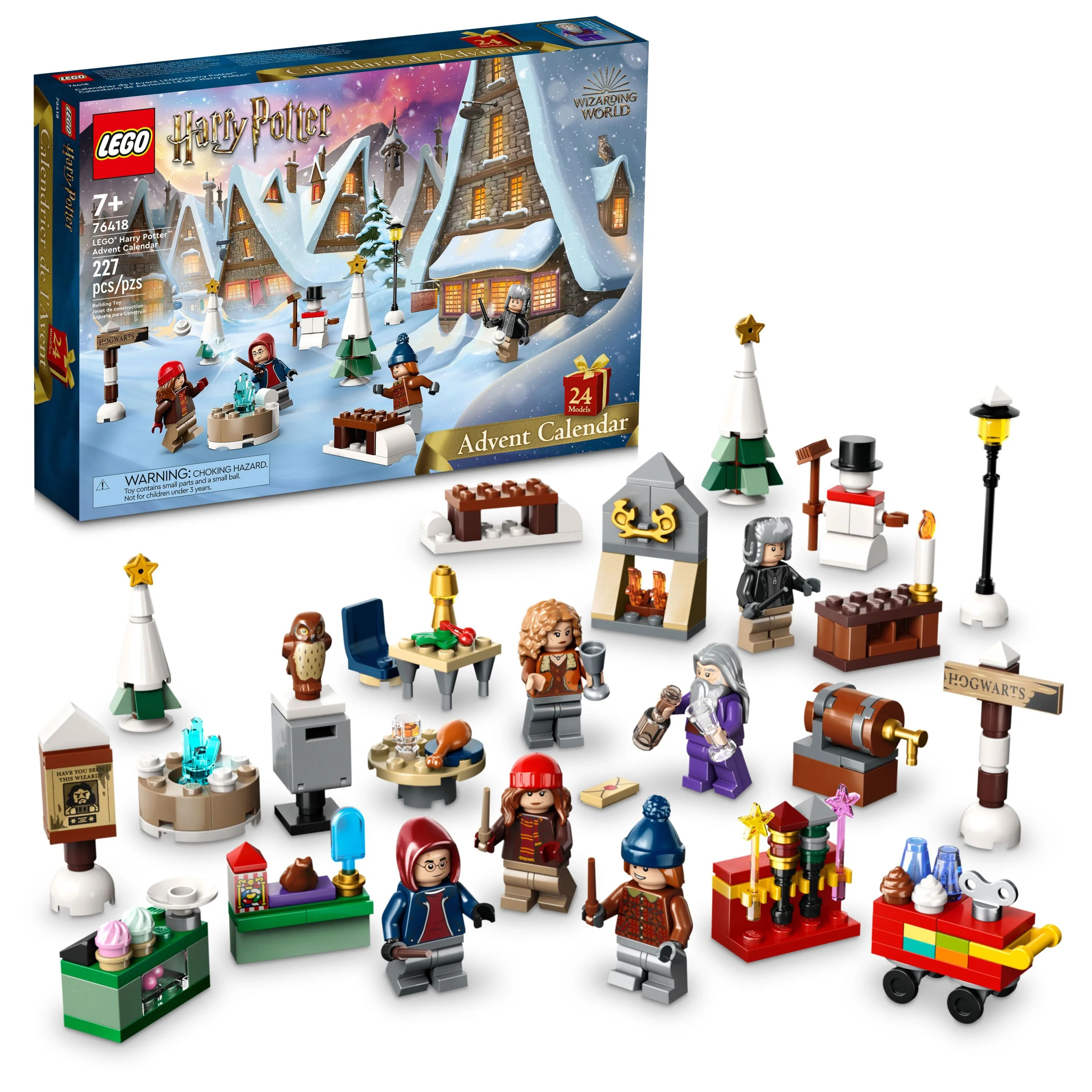 LEGO Harry Potter 2023 Advent Calendar 76418 Christmas Countdown Playset with Daily Suprises, Dis... | Walmart (US)