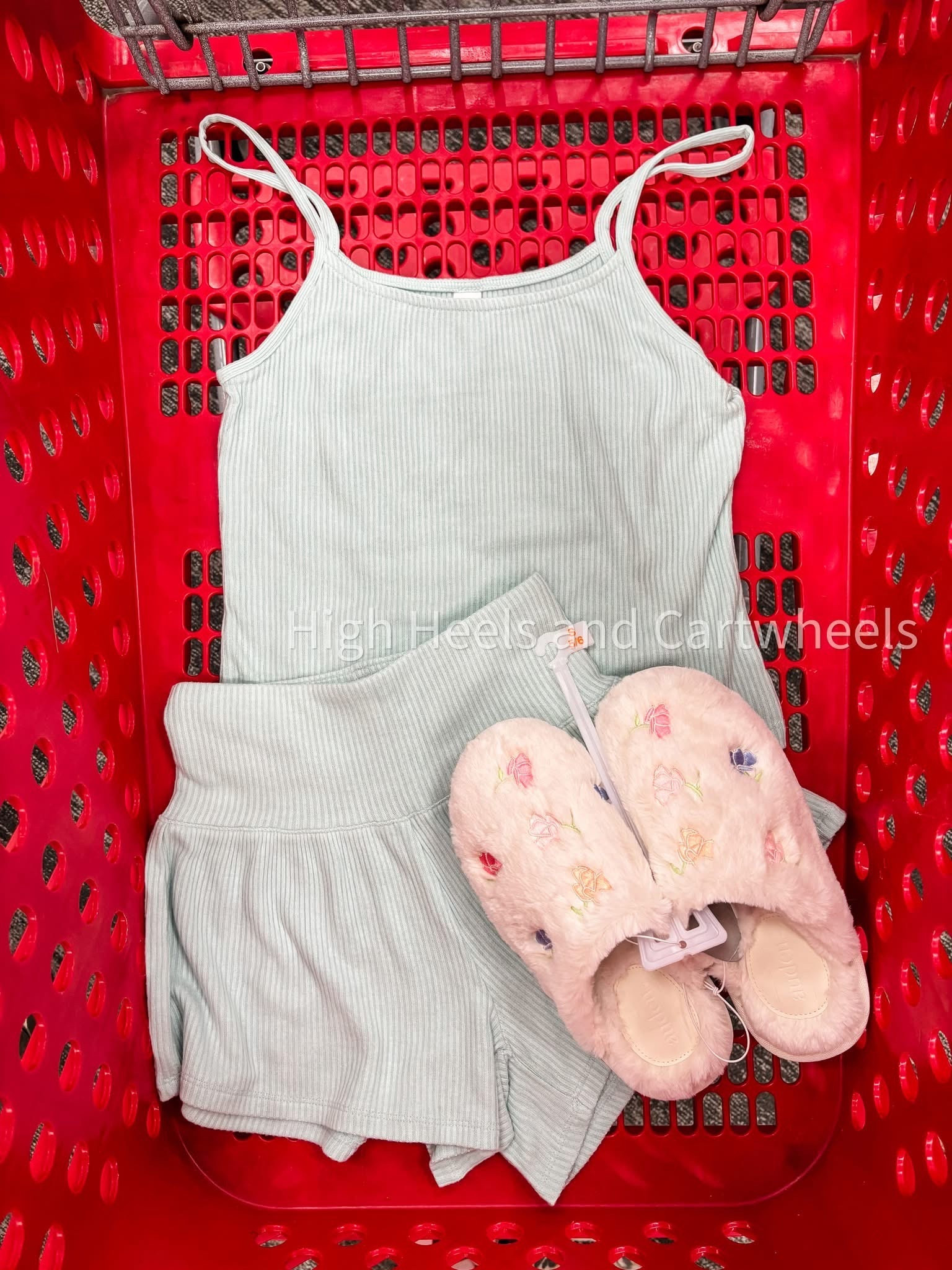 Cutest loungewear set from Targ! Adorable slippers also.