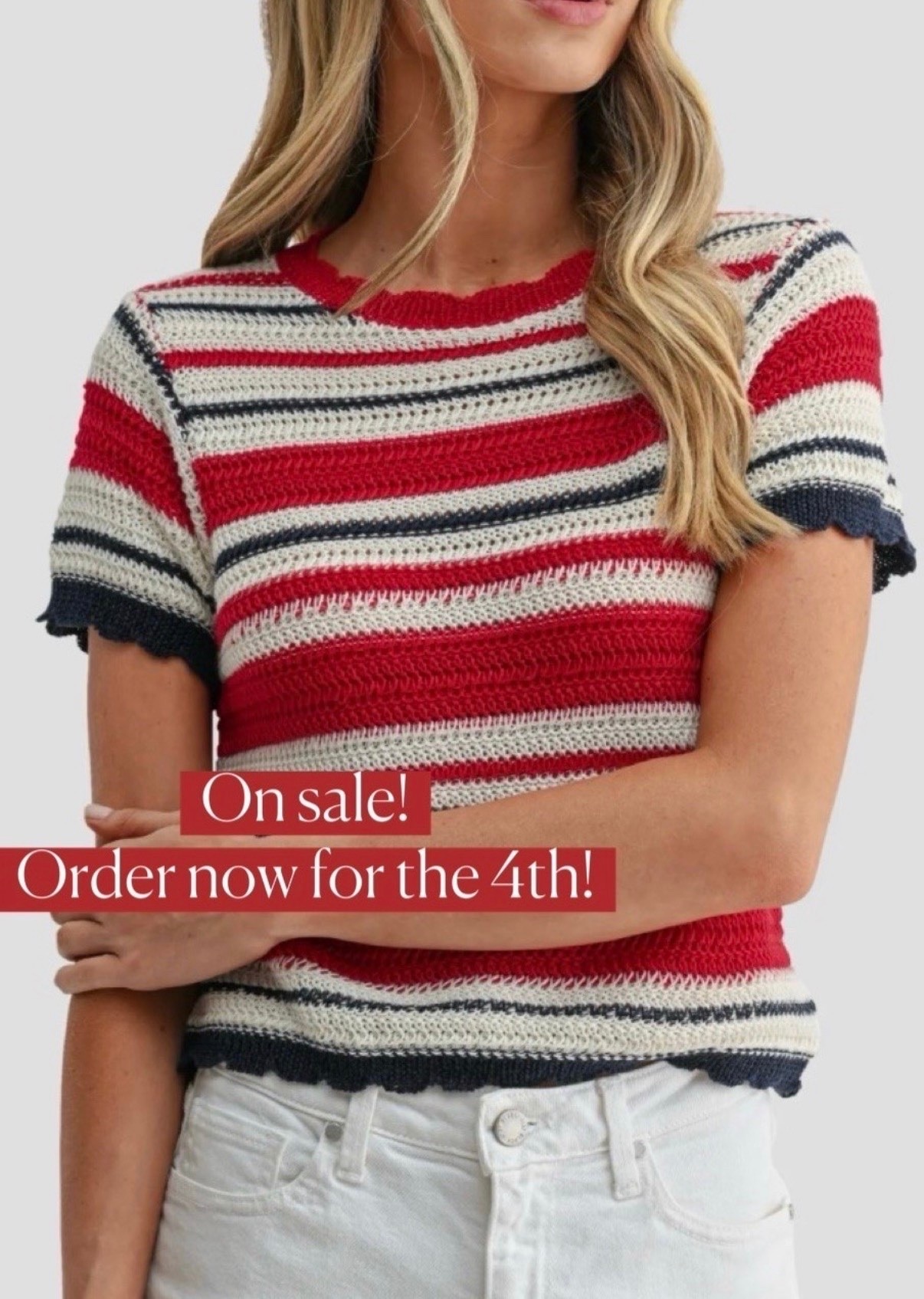 On sale and under $40!
Perfect for the 4th 🇺🇸

#LTKSaleAlert #LTKSeasonal