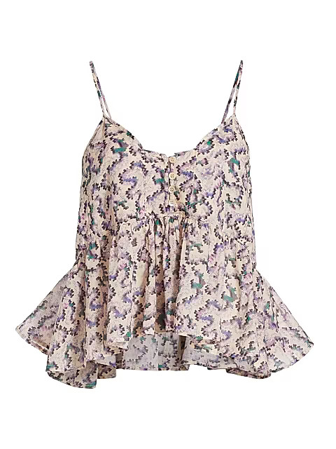 Isabel Marant Étoile Lirhetta Abstract-Print Tank | Saks Fifth Avenue
