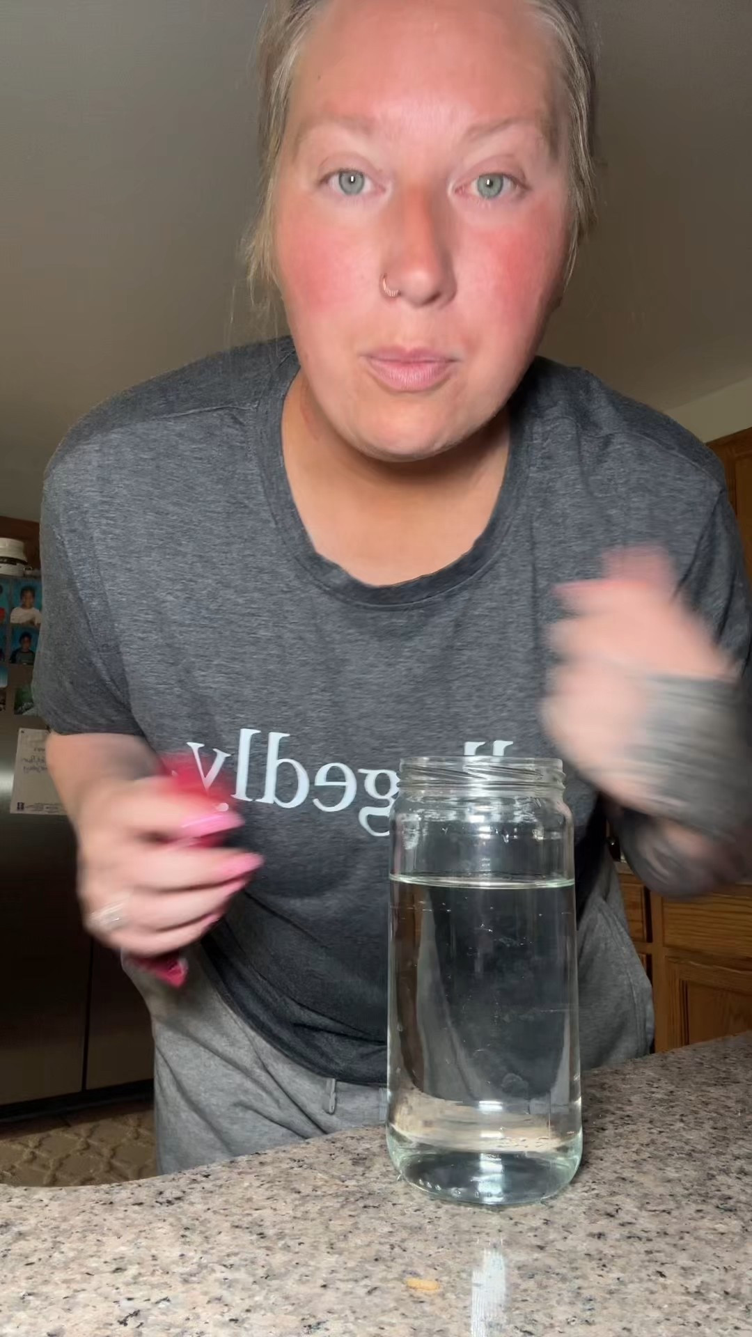 If you’re on a GLP1 and you want to protect your muscle add in more protein. If you wanna alleviate side effects, headaches and nausea add in electrolytes. If you want to help your hair, skin and nails, add in collagen. Drink this if you want to cover all of those. #arrae 

#LTKmomlife #LTKfitnessgoals #LTKselfcare