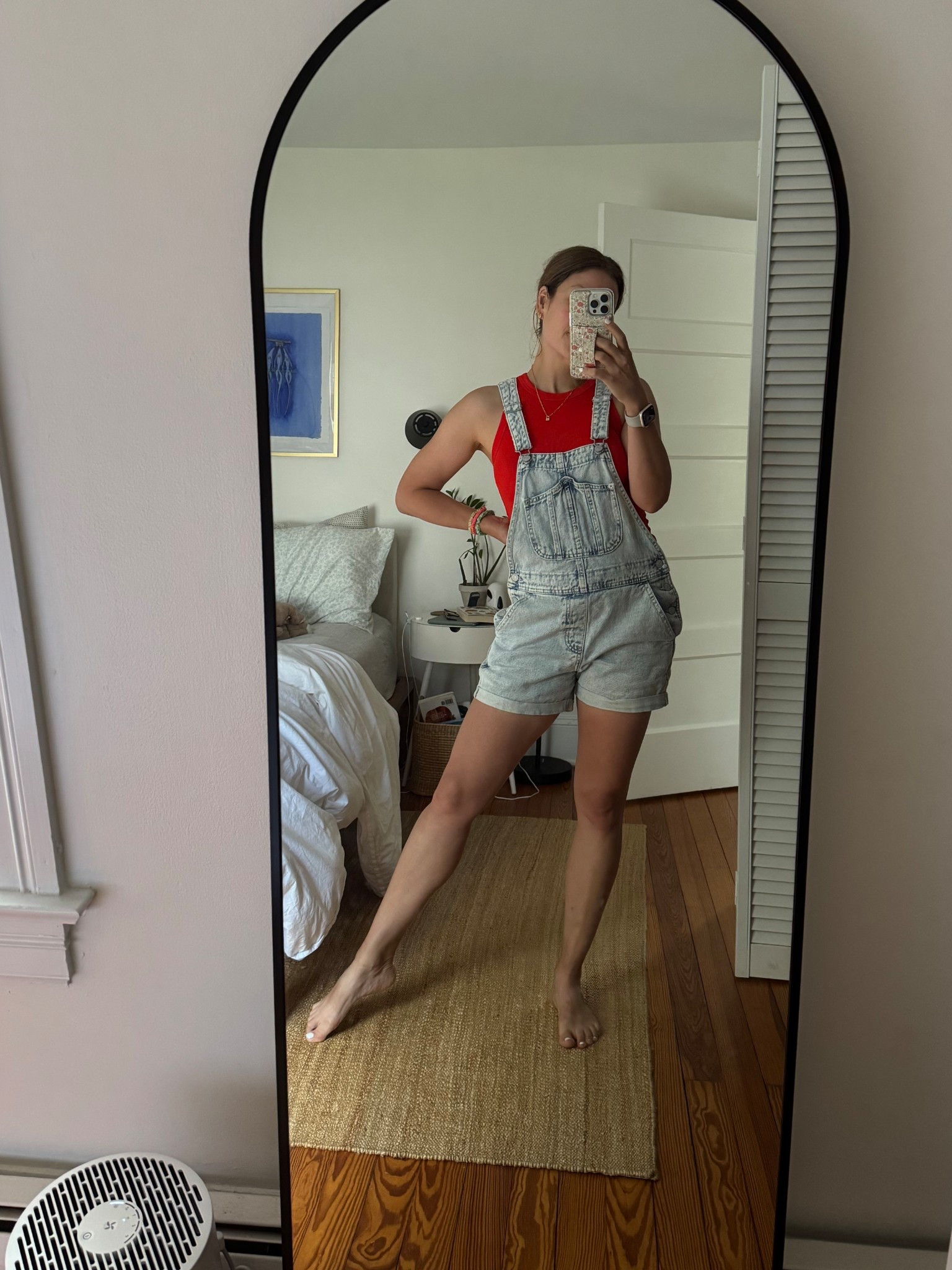 Can’t go wrong w overall shorts and a bright tank 🕶️☀️

#LTKFindsUnder50 #LTKSeasonal #LTKSaleAlert