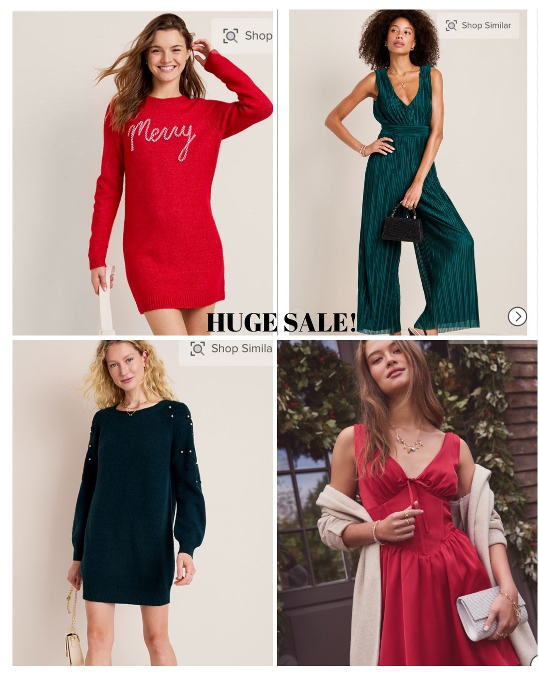 Adorable holiday dresses at even cuter prices 🎄✨ Snag these festive finds before they sell out! #HolidayStyle #LTKSale #LTKHoliday #DressDeals



#LTKHoliday #LTKGiftGuide #LTKSaleAlert