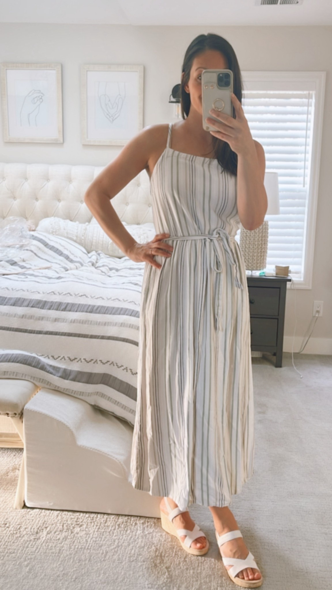 Cotton dress for every occasion! 

#cottondress #springdress #summerdress #lightweight #stripeddress 

#LTKTravel #LTKSeasonal