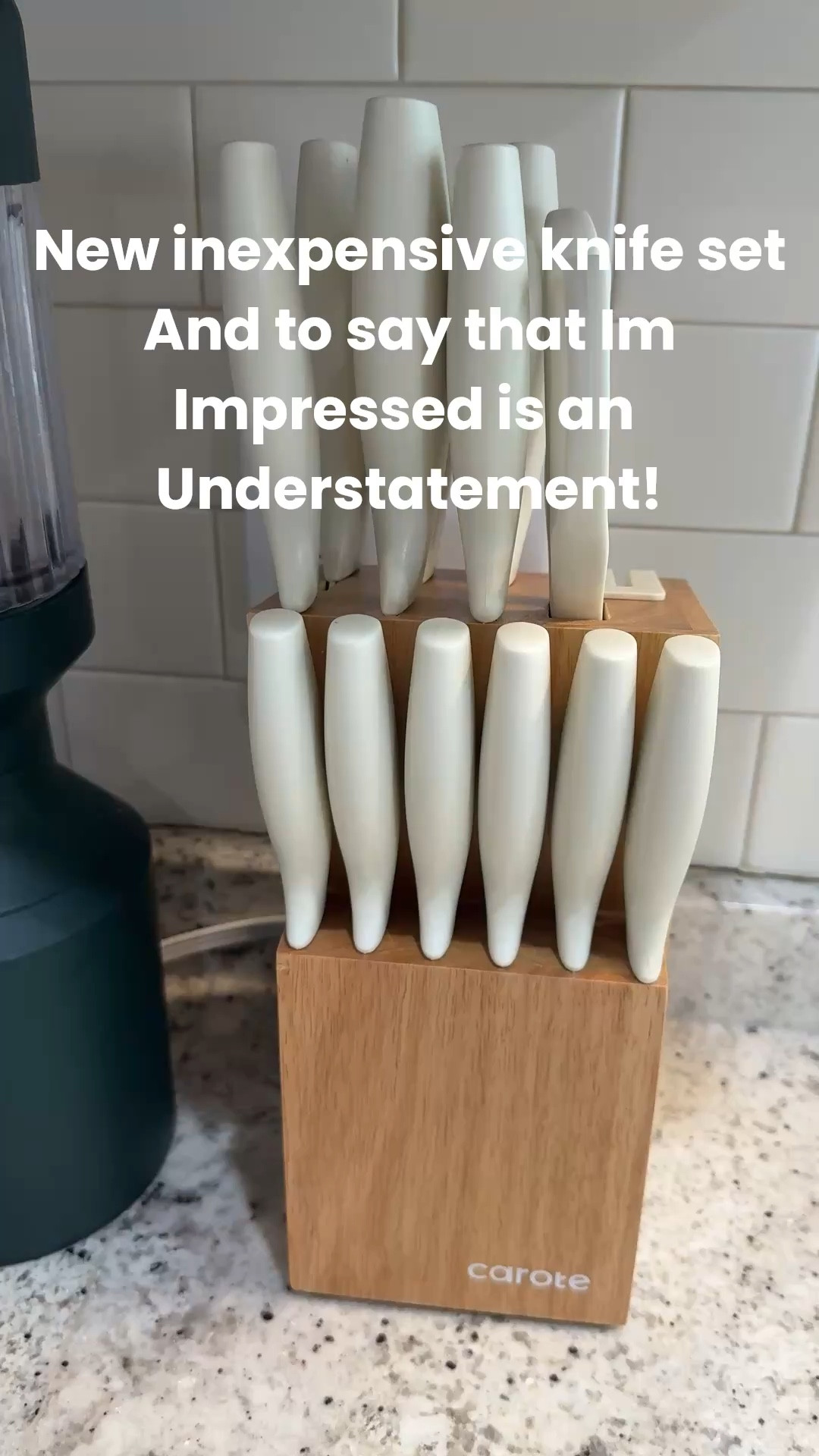 It was time for a new knife set and this inexpensive one not only looks chic, but the quality is 1000/10. 

#LTKmomlife #LTKOver40 #LTKHome