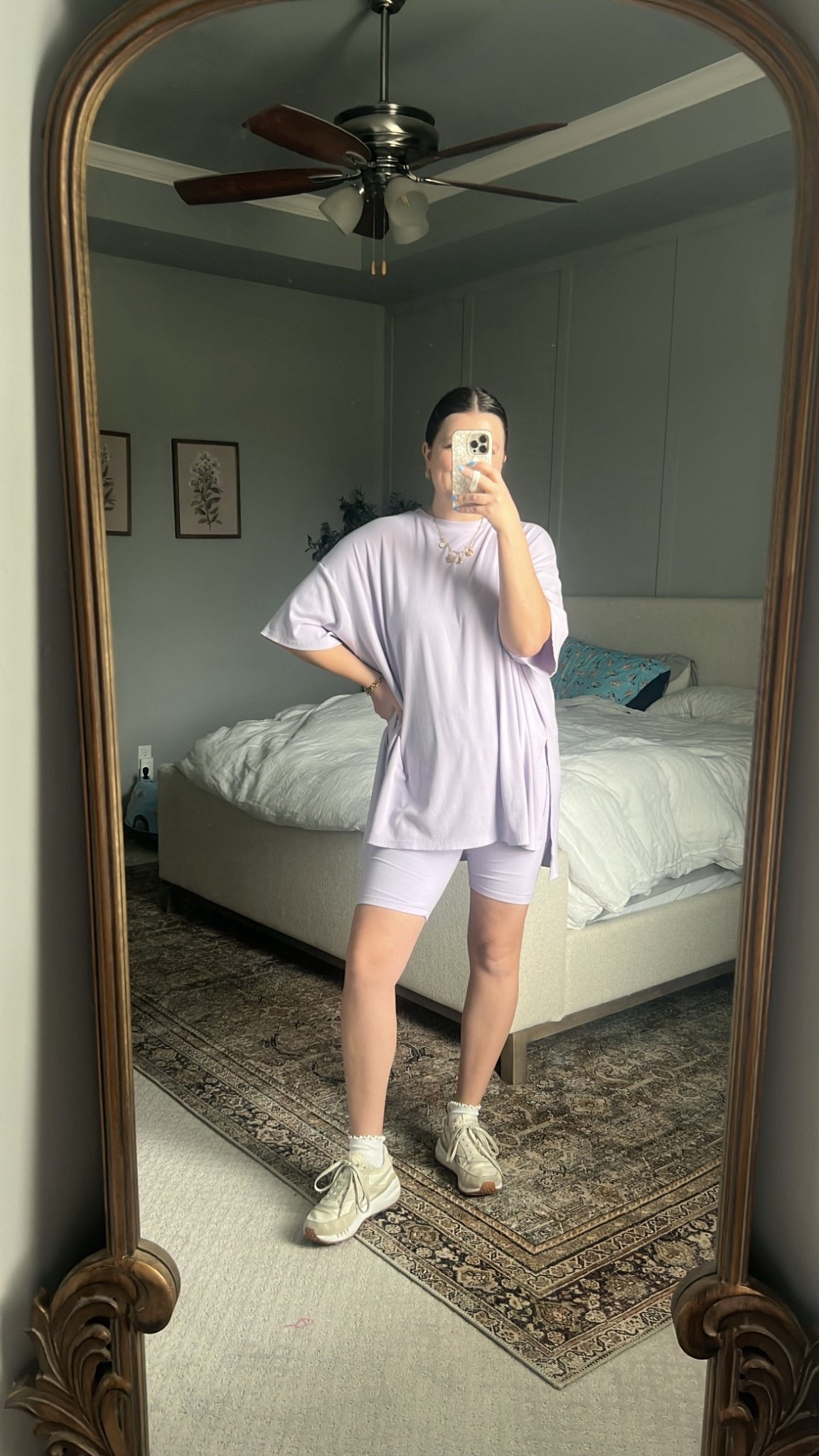 Comfy mom outfit! 

This exact set is from a local boutique and it’s sold out but I found one that looks almost exact!! I’m wearing size small which is a size down. The shirt is very oversized!

Oversized shirt biker short set / ribbed biker short set / matching set / spring style / spring fashion / spring outfit / spring set / mom outfit / comfy mom outfit / casual mom outfit / everyday outfit / affordable fashion / look for less / daycare drop off outfit / SAHM outfit / weekend outfit / post Partum outfit / post Partum style / post Partum friendly / bump friendly / mom friendly / Anti pooch / going home outfit / hospital going home outfit / hospital bag 

#LTKootd #LTKmomlife