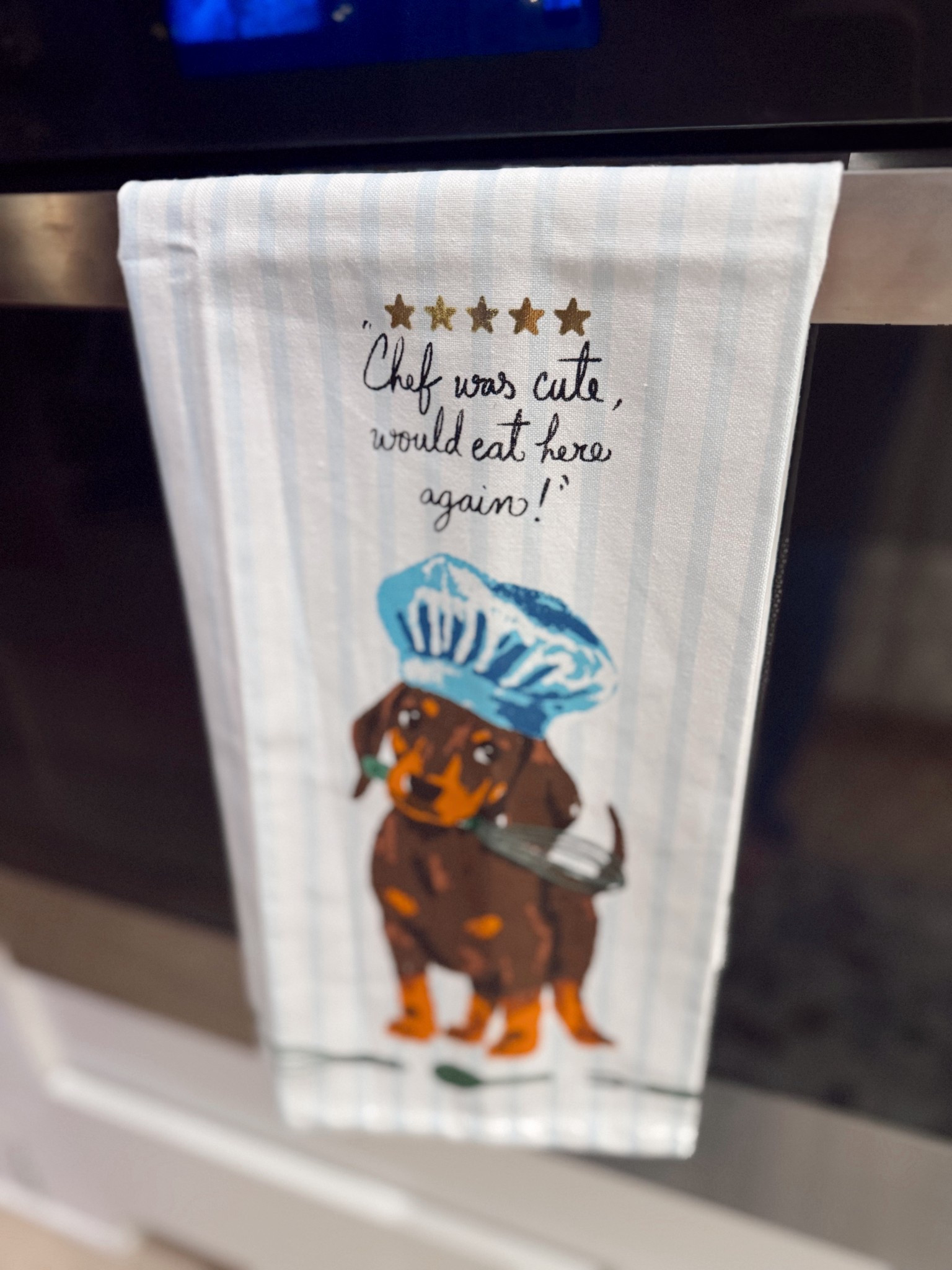 Cute gift idea for the dog lover 🥰 my little kitchen towel I love!