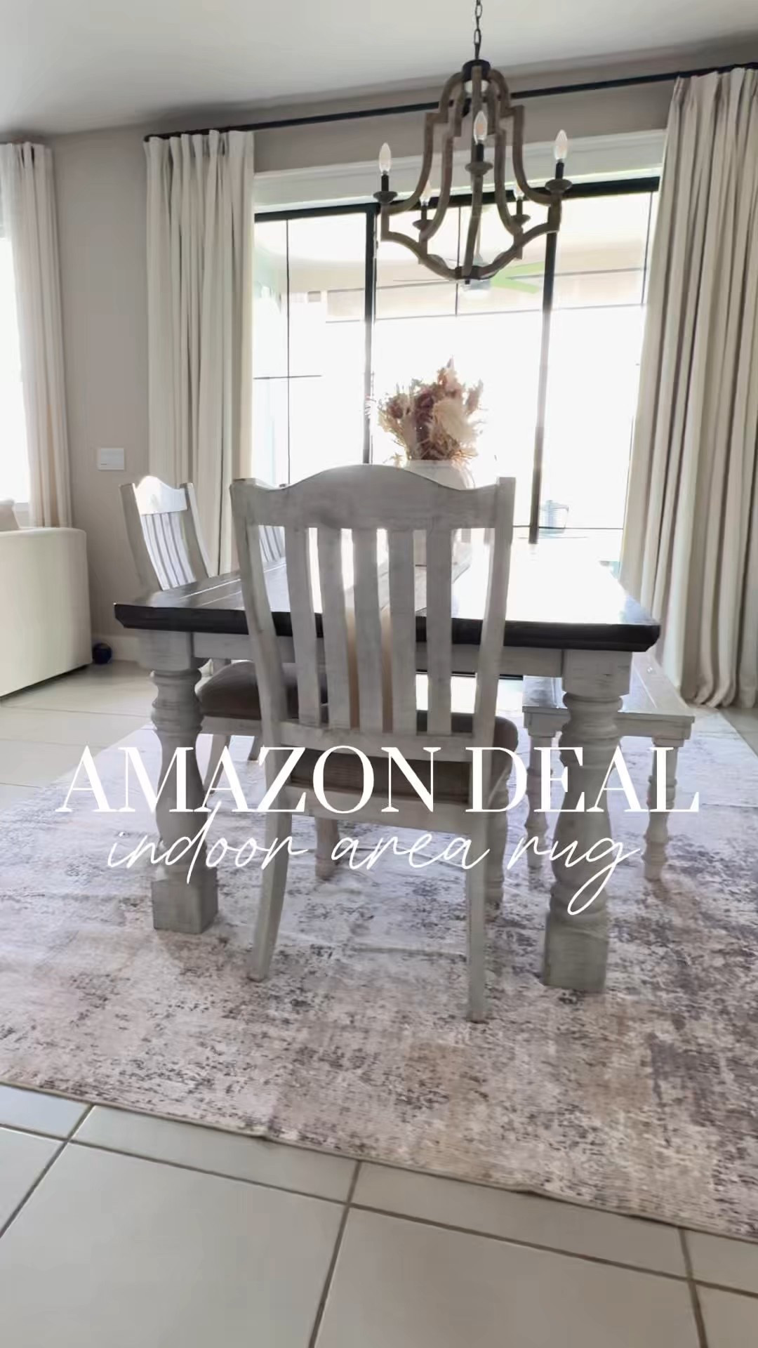 One of my favorite Amazon finds! 🤍 This washable area rug comes in a variety of sizes and colors — mine is the 8x10, which is 20% off right now. Some sizes are up to 50% off for Prime Day, plus you can stack an extra 10% off with code 6O7EJ8MM.

First day I had it, my daughter spilled pasta sauce — came right off. Next day? My sons spilled washable orange paint — wiped clean, too. 😆🙌🏼 It’s soft, easy to clean, and has a non-slip backing (one less thing to buy!). So worth it!

#purecozyamz
#purecozyrug 
#purecozyhome #amazonprimeday Neutral Home Finds

#LTKHome #LTKSaleAlert