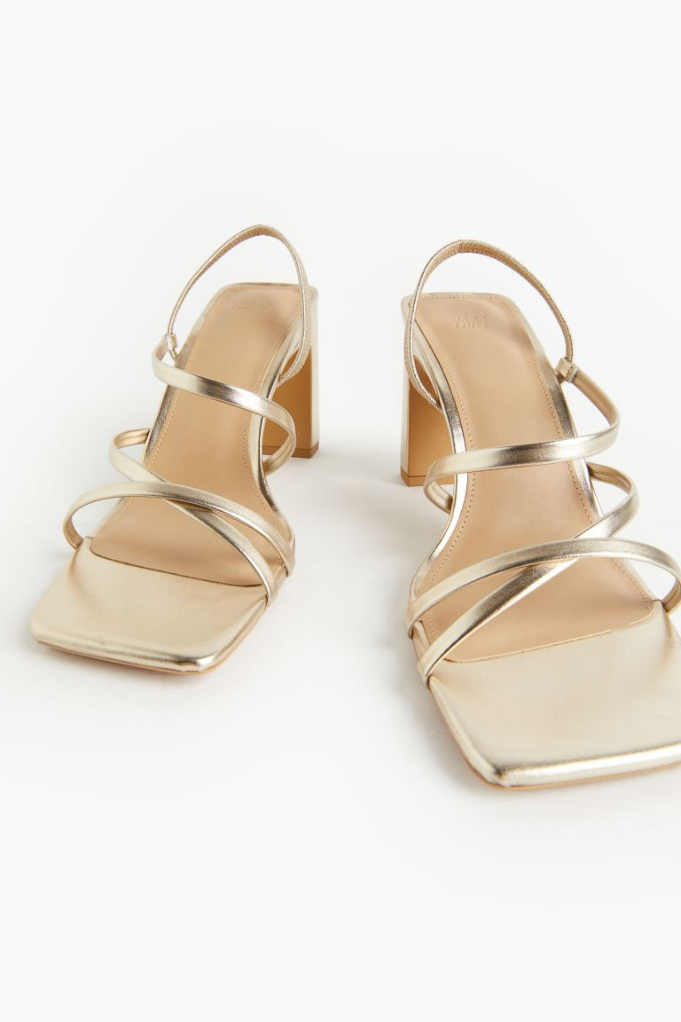 Block-heeled sandals | H&M (UK, MY, IN, SG, PH, TW, HK)